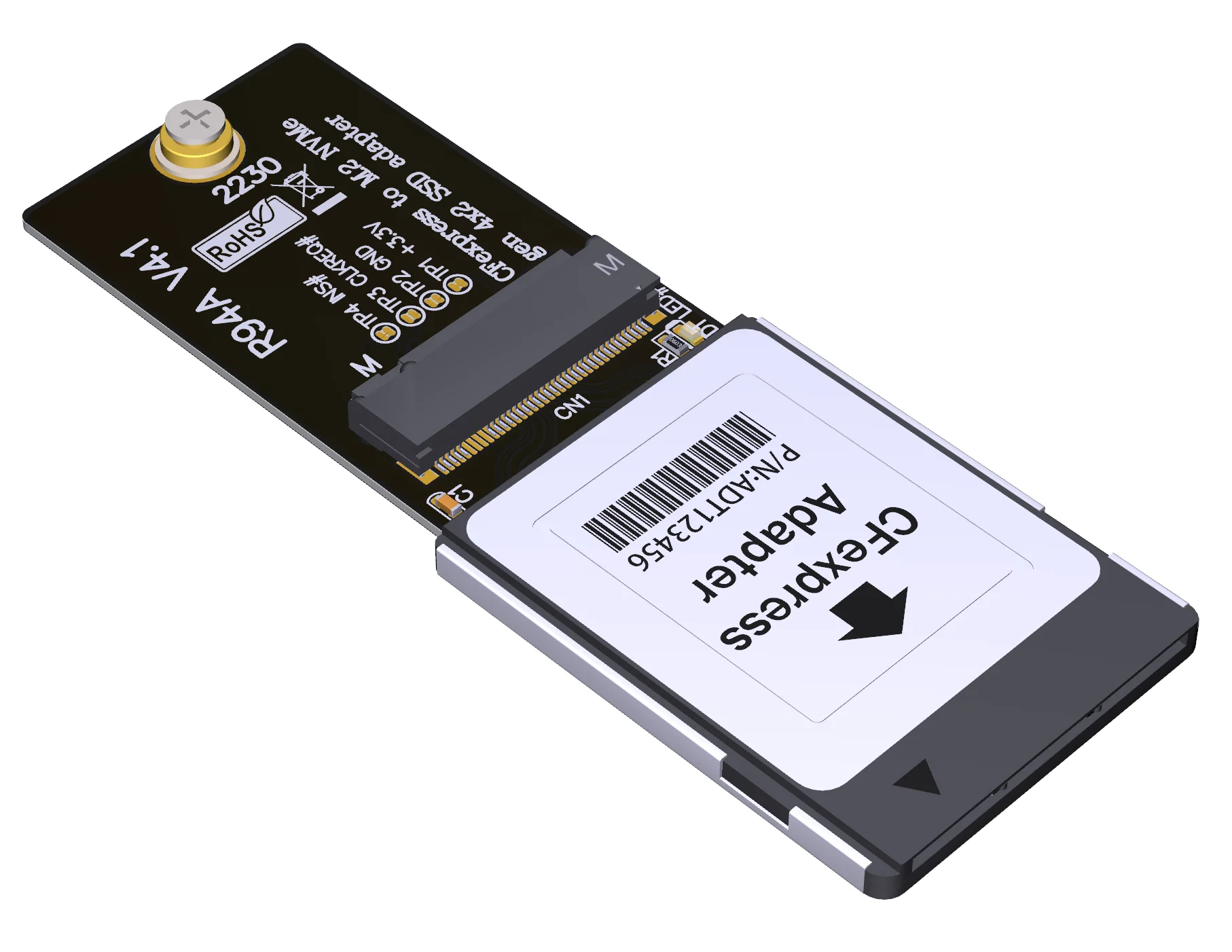 Năm 2022 Mở Rộng Lưu Trữ Thẻ CFexpress Loại-B Để SSD M.2 NVMe 2230 Adapter CH SN530 Mở Rộng SSD Mở Rộng Cho canon R5 Z6Z7 XBOX