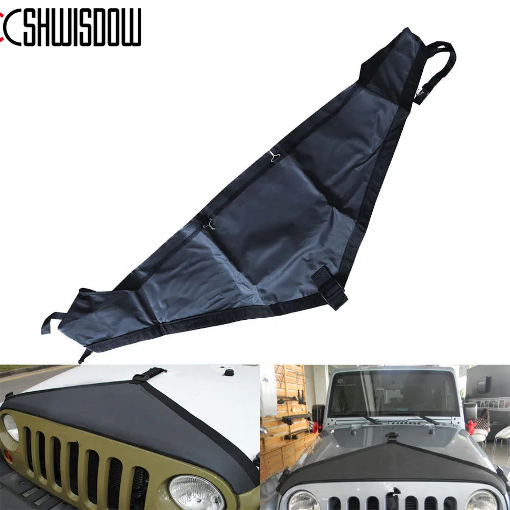 Canvas Engine Hood for Jeep Wrangler TJ 1997-2006 Engine Exterior Cover Protector Car Accessories