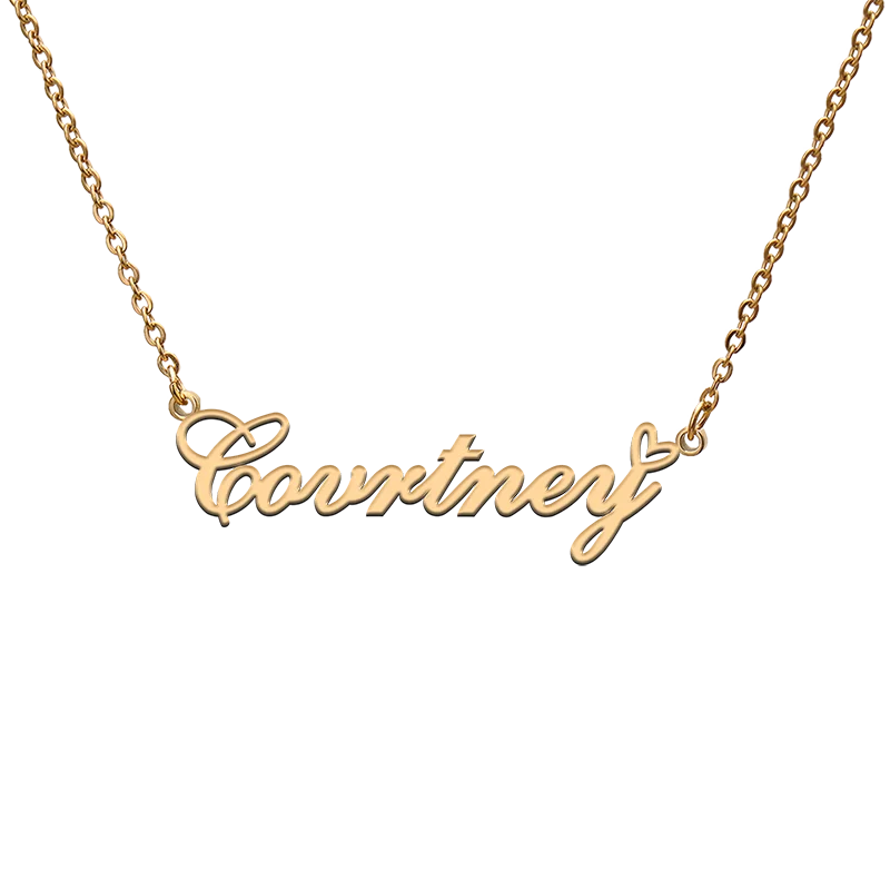 

Custom Personalized Name Necklaces for Courtney Best Friends Birthday Christmas Mother Days Jewelry Gifts