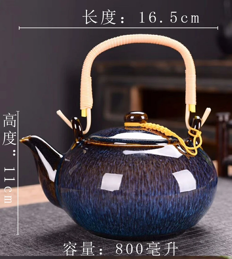 

Charm Teapot Large Ceramic Cute Kung Fu Porcelain Chinese Kung Fu Tea Set Container Zaparzacze Do Herbaty Teaware BD50TT