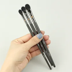 1 unidad de brochas de maquillaje básicas de pelo de cabra para sombra de ojos, base de sombra para mezclar ojos pequeños, brocha de maquillaje para nariz grande, pelo de animal 205a 206a 207a