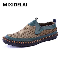 New Men's Casual Shoes Breathable Slip On Mesh Shoes Men Classic Tenis Masculino Zapatos Hombre Sapatos Sneakers Water Loafers