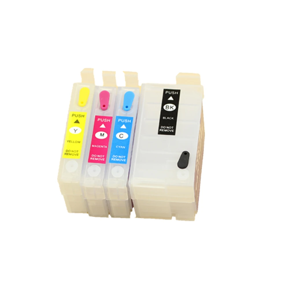 T27 T27XL T2711-T2714 Refillable Ink Cartridge With Chip For Epson WorkForce WF7110 WF7610 WF7620 WF3620 WF3640 WF-7110 WF-7610