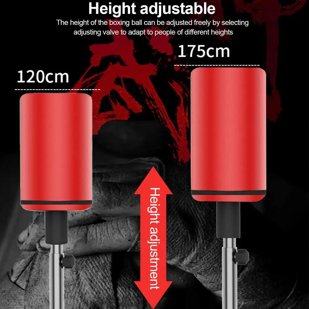 Speed Punching Bag Adjustable Height 120-175cm Punching Bag Boxing Speed Ball For Men And Women Sports Fitness Equipment