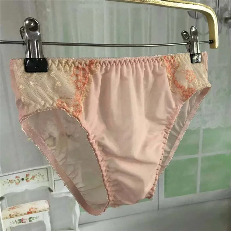 New style sexy lace mesh fabric transparent fashion design natural comfortable underwear Men\'s briefs men underwear