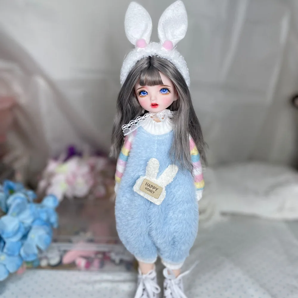 1/6 Scale Fashion Cute Outfit BJD 30CM Handmade Makeup Movable Joint Doll Figure Model Children's Toy Birthday Gift C1653