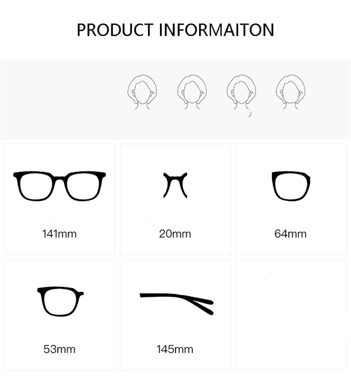 0-0,5-0,75-1,0 zu-4,0 Frauen Katze Auge Polarisierte Rezept Sonnenbrille Für Die Kurzsichtig Brille transparent Tee Rahmen – Detail 4