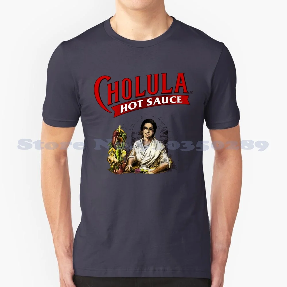 Cholula-Camiseta 100% de algodón, camisa Cholula Tabasco Sriracha Tapaio Sausa Picante