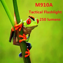 Tactical LED M910L Type Vertical Downhang Flashlight For Hunting Airsoft Rifle 20mm Rail  Light