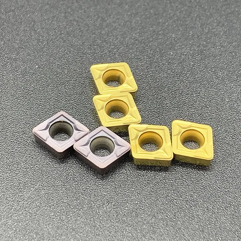Herramientas de corte CNC de carburo, herramientas de torneado interno, cortador de torno, CCMT060204/08 VP15TF/US735/UE6020