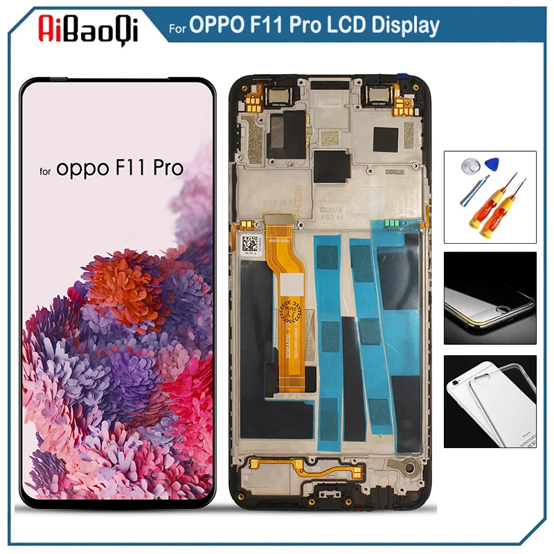 

For OPPO F11 Pro CPH1969 CPH2209 LCD Display Screen Touch Digitizer Assembly For 6.53'' OPPO F11Pro CPH1987 With Frame Replace