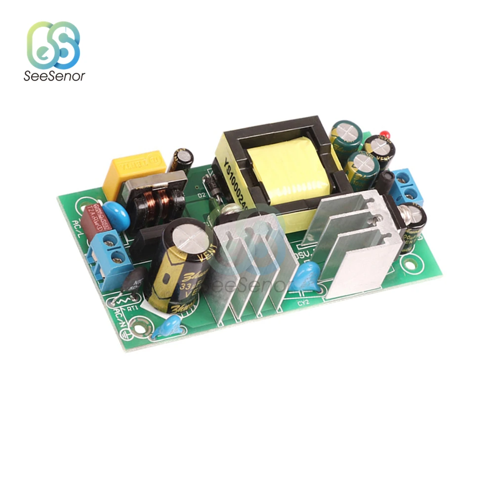 AC-DC 5V 3A 12V 2A 24V 1A Chuyển Đổi Nguồn Điện Module Trần Mạch 220V Đến 5V 12V 24V Ban Cho Thay Thế/Sửa Chữa