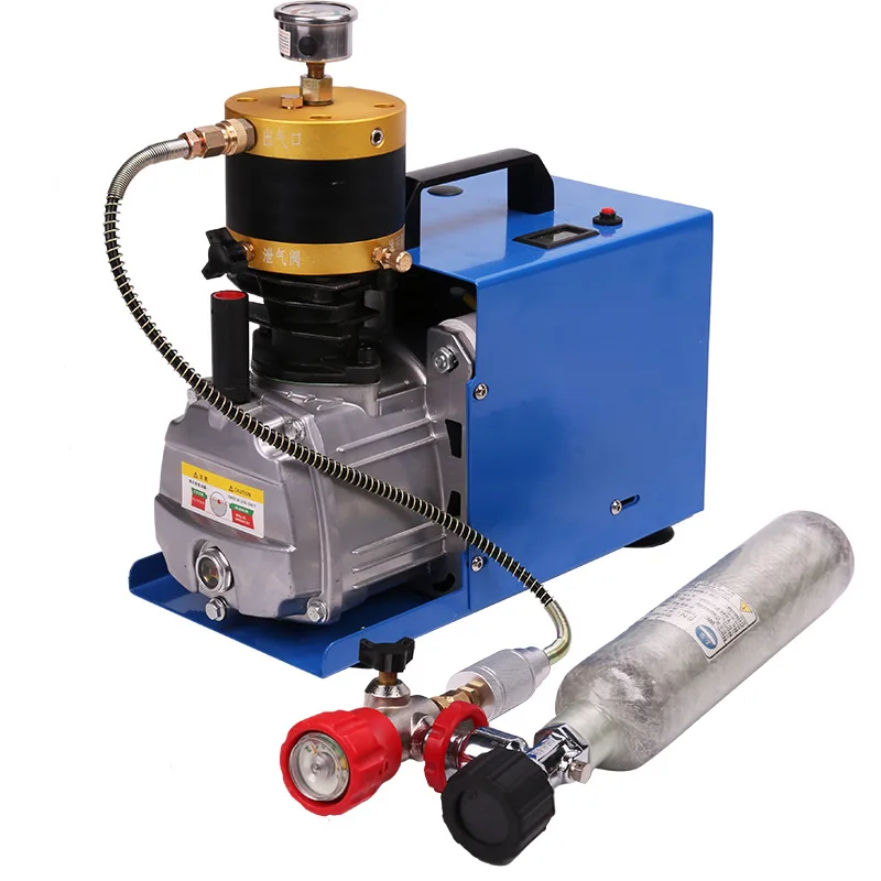 High Pressure Air Pump Electric Air Compressor for Pneumatic Airgun Scuba Rifle PCP Inflator