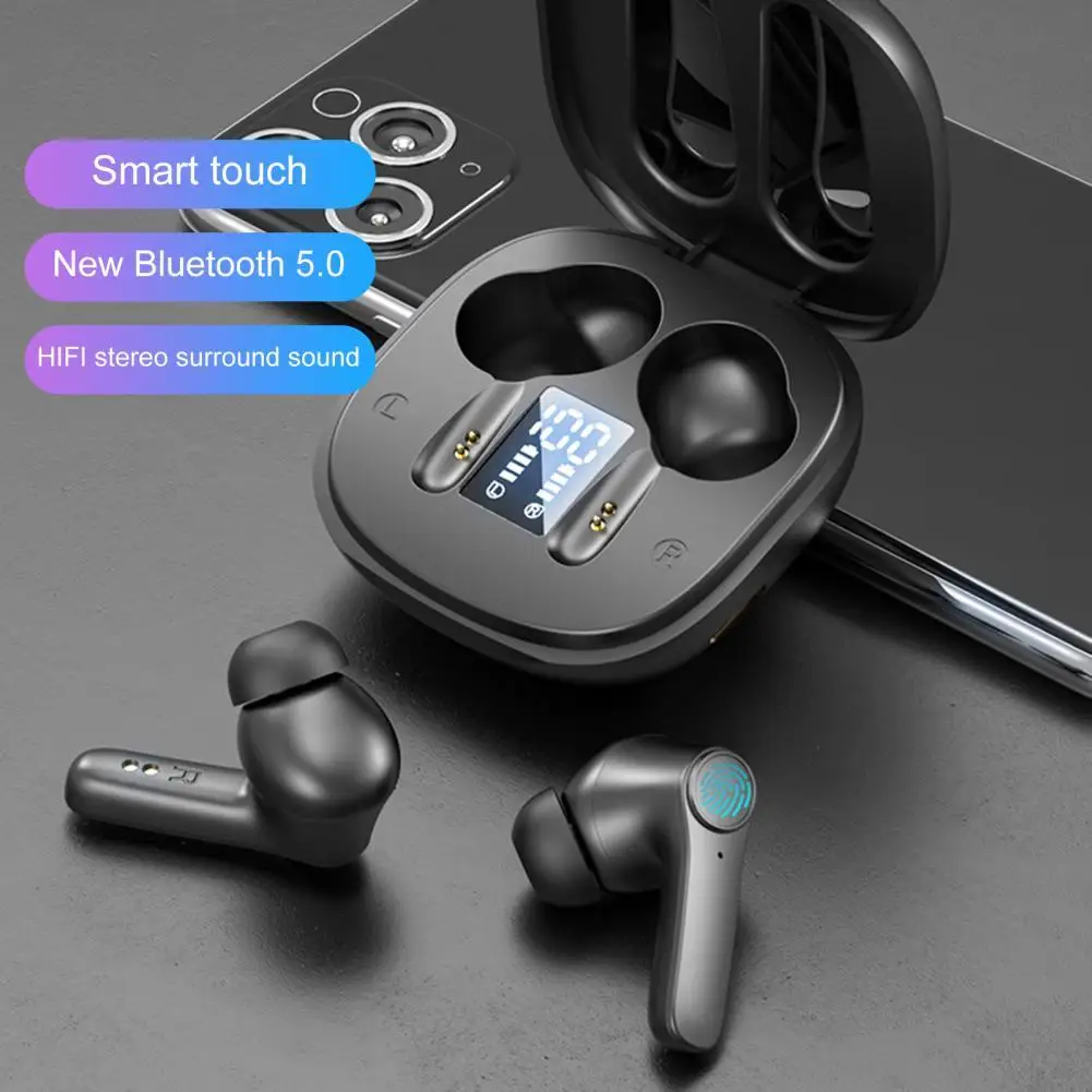 B11 Bluetooth TWS Wireless Headset Durable Intelligent Noise Reduction Mini Waterproof In-ear Earphones for home travel sport