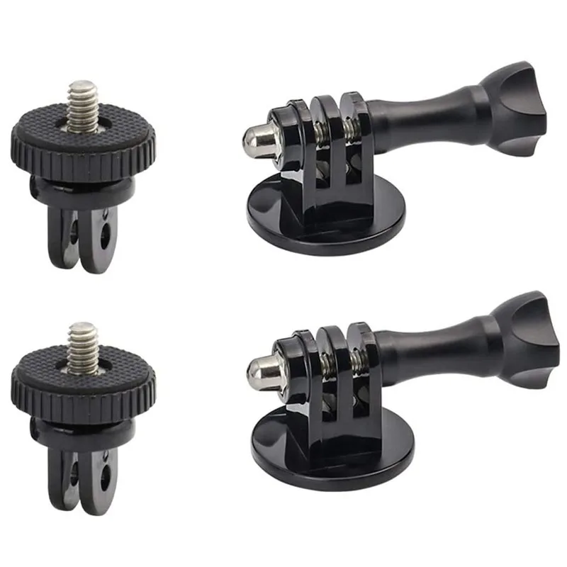 Stativadapterhalterungen für Gopro 13 12 11 10 9 8 7 6 5 4 3 2 1/4-20 Schraubenadapter für Go Pro Hero YI 4K SJ4000 EKEN H9R DBPOWER – Detail 3