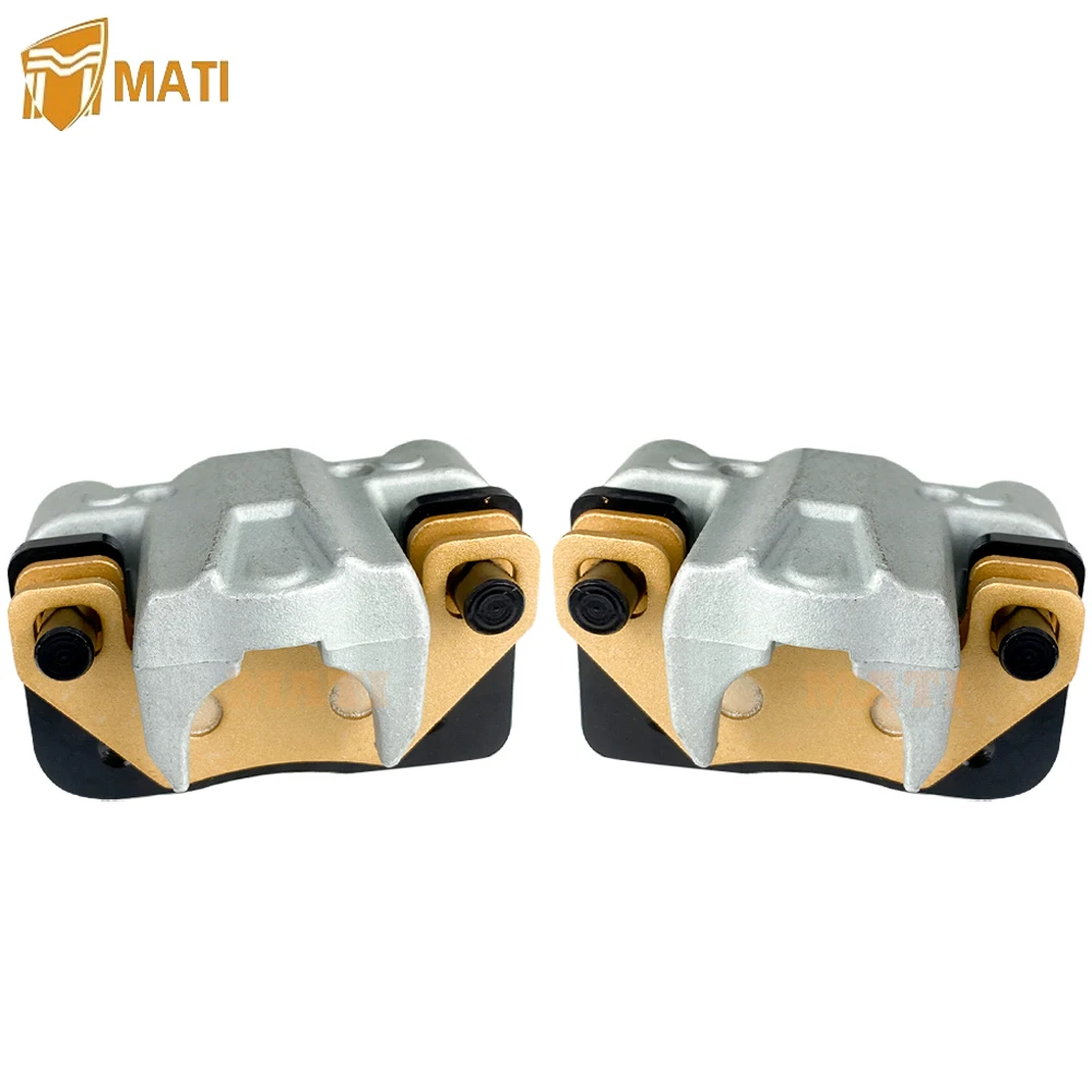 Rear Left Right Brake Calipers with Pads for Arctic Cat Wildcat Trail 700 Wildcat X 1000 1436-423 1436-422