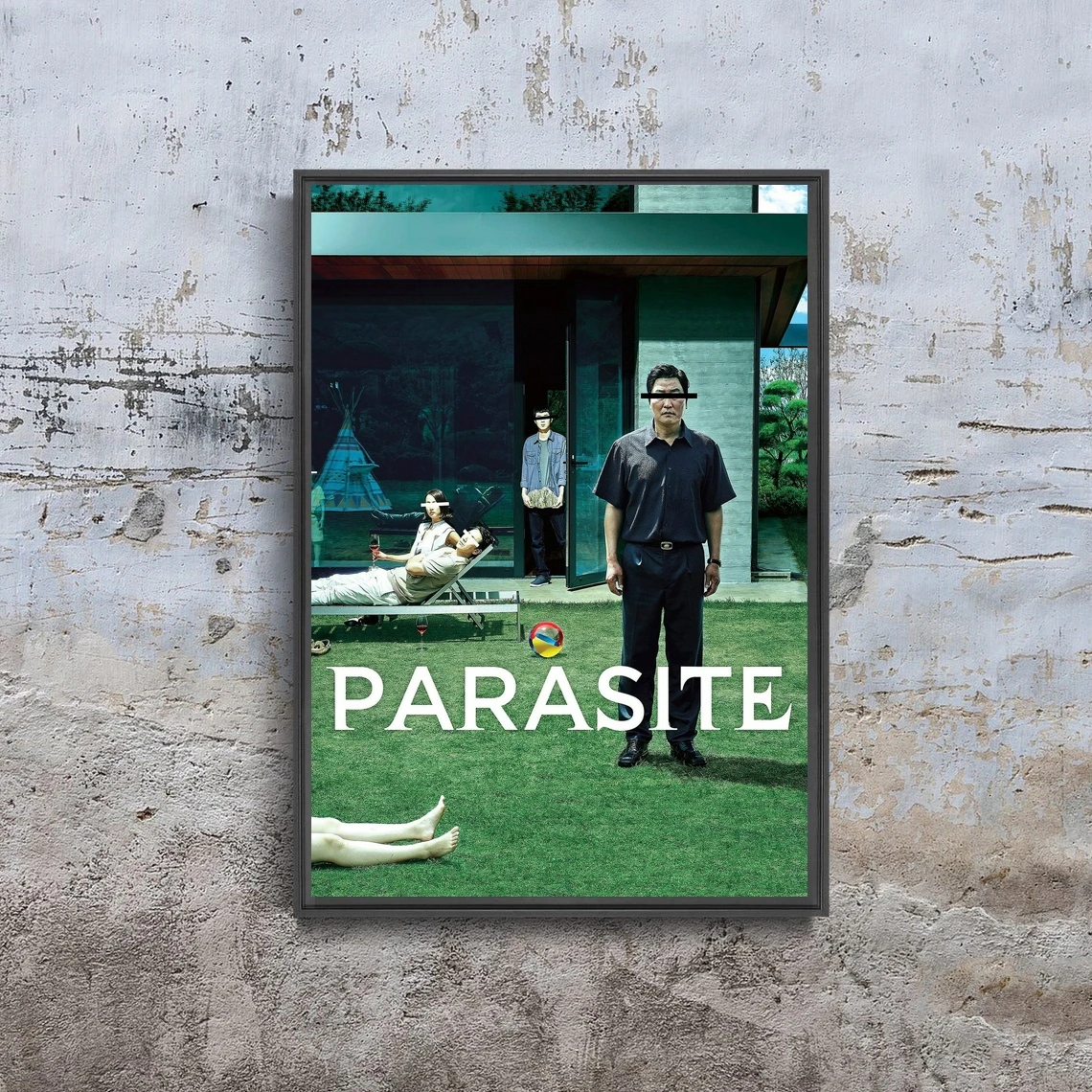 Póster de película de Parasite para decoración de pared del hogar (sin marco)