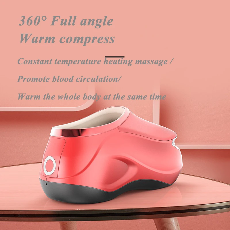 1pcs Intelligent Foot Massager Shoe Improve Blood Circulation Electric Walkable Massage Shoes 4 Colors Air Heating