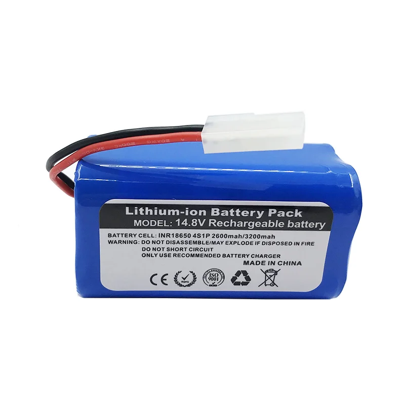 VAKAUMUS nowy 14.4V 2600mAh akumulator litowo-jonowy do Xiaomi G1 MI Robot odkurzacz Essential MJSTG1 akcesoria do robota odkurzającego