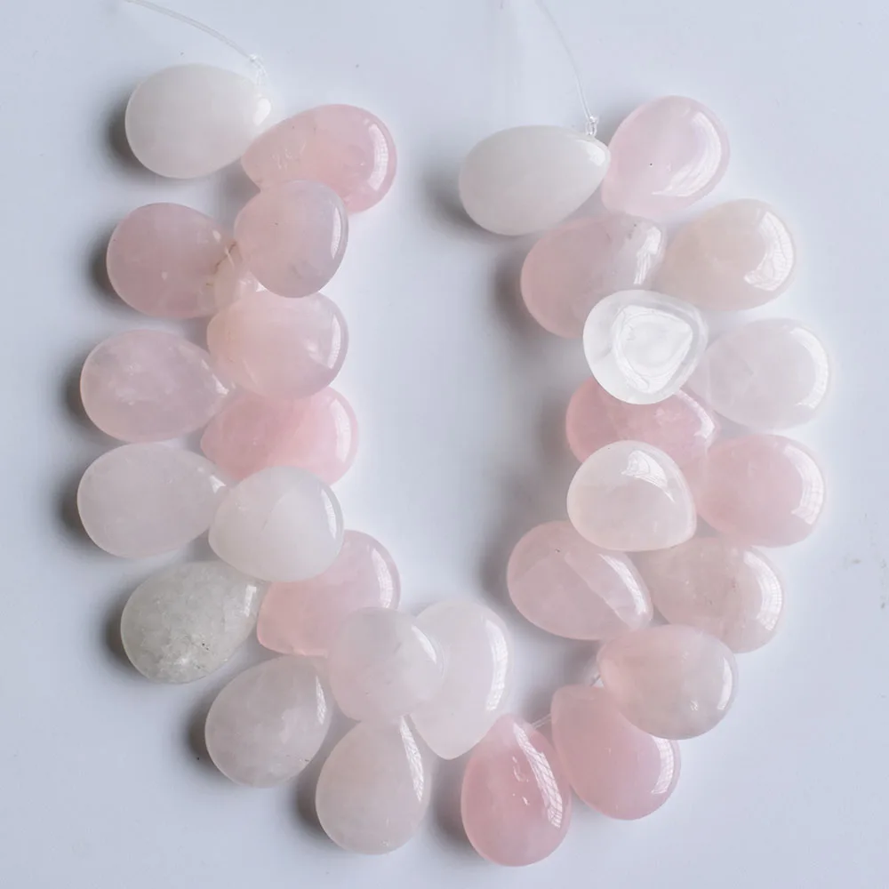 Wholesale 29pcs/lot 13X18mm Natural stones of various colorsNat drop CAB CABOCHON teardrop beads for jewelry making free