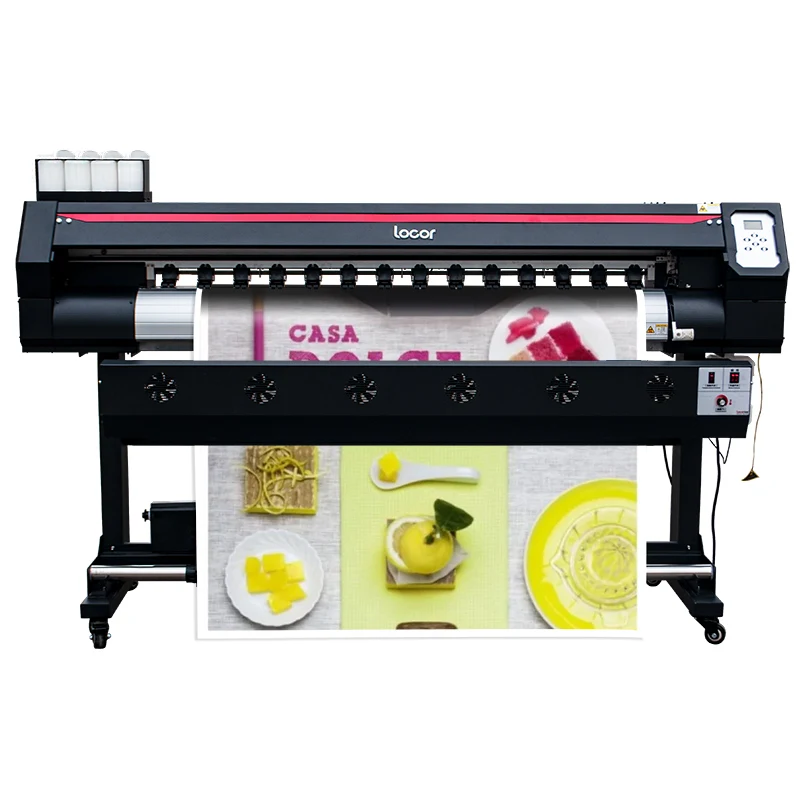 Large Format Solvent Locor Easyjet 1602 Double dx5 Printheads Big Photo Sublimation Printer