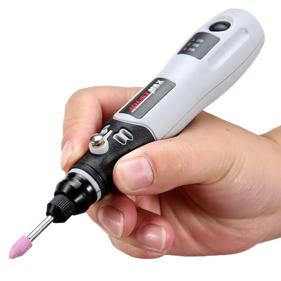 4.2V 600mA Portable Small Electric Grinder Engraver Pen Mini Drill Rotary Tool Grinding Machine Accessories USB Charging