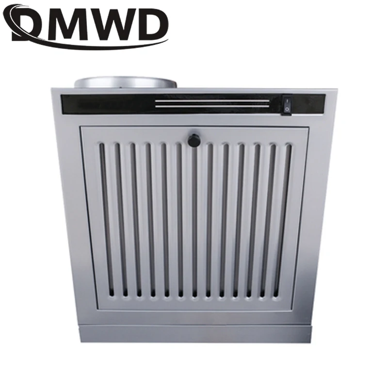 DMWD-Mini Side Suction Range Hood, Cozinha, Óleo, Fumaça, Limpador de Exaustores, Exaustor, Máquina Lampblack, EU