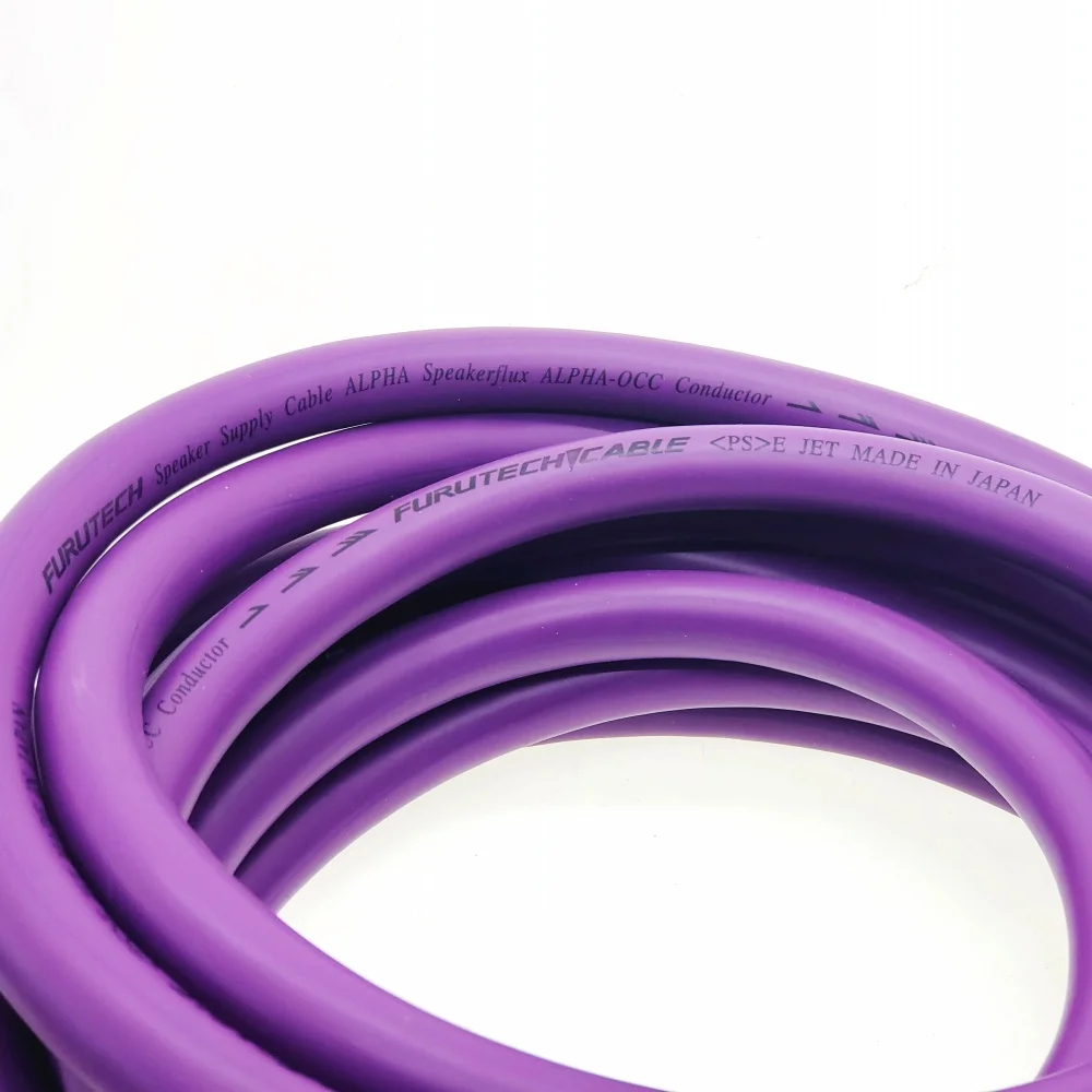 Furutech Alpha-OCC speaker cable HI-FI high-end amplifier speaker cable Banana head cable A Pair