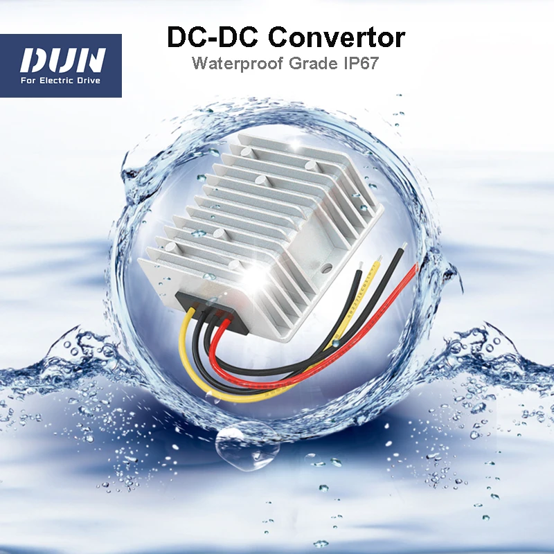 

Waterproof 60V-72V to 12V 20A 240W DC Convertor For Electric Bicycle Bike Scooter