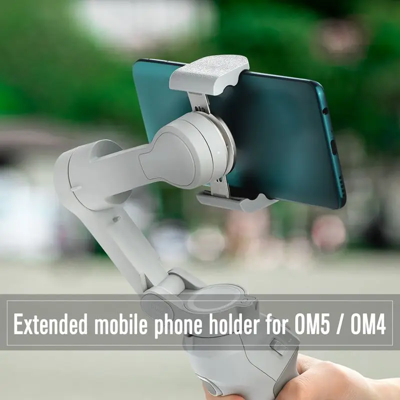 DJI OM5 Extended Phone Holder Quick Release Bracket Magnetic  extension bracket For DJI Osmo Mobile 4 3 Handheld PTZ Parts