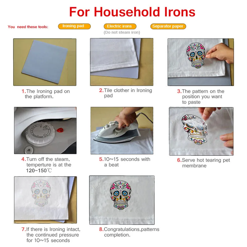 DIY Fashion Heat Transfer Vinyl Sticker Hippie Golden Dragon Patches For Clothes Applique Iron On Transfer On T-Shirt Printing