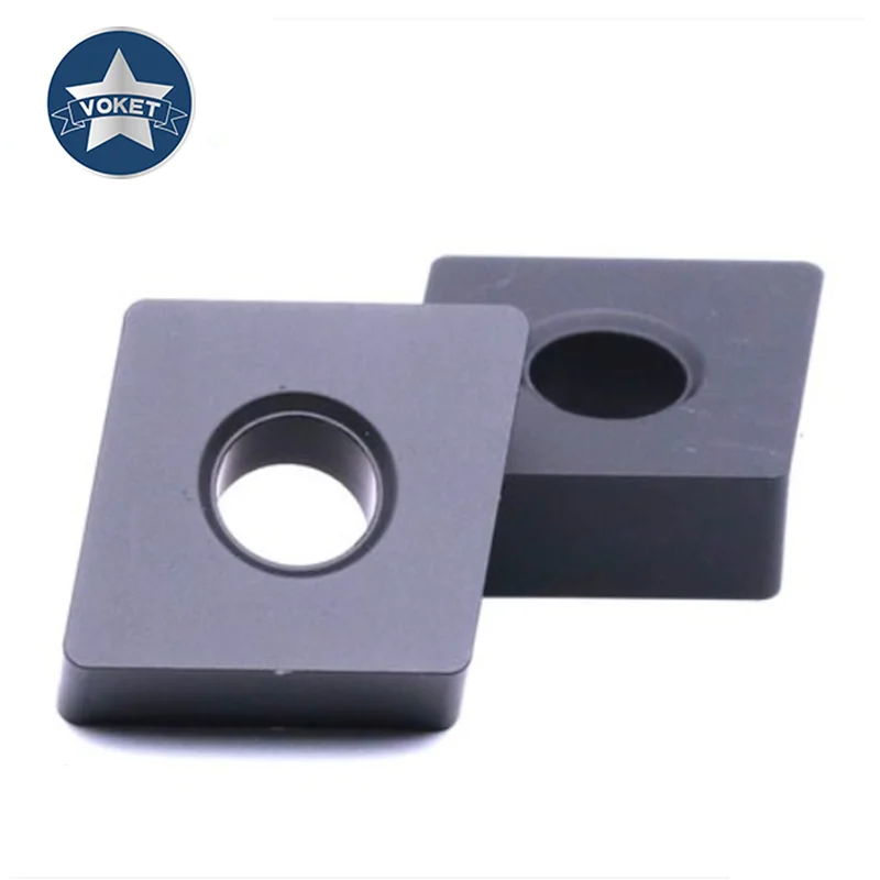 VOKET CNC turning blade CNMG 120408 high hardness steel titanium alloy stainless steel powder metallurgy cast iron machining