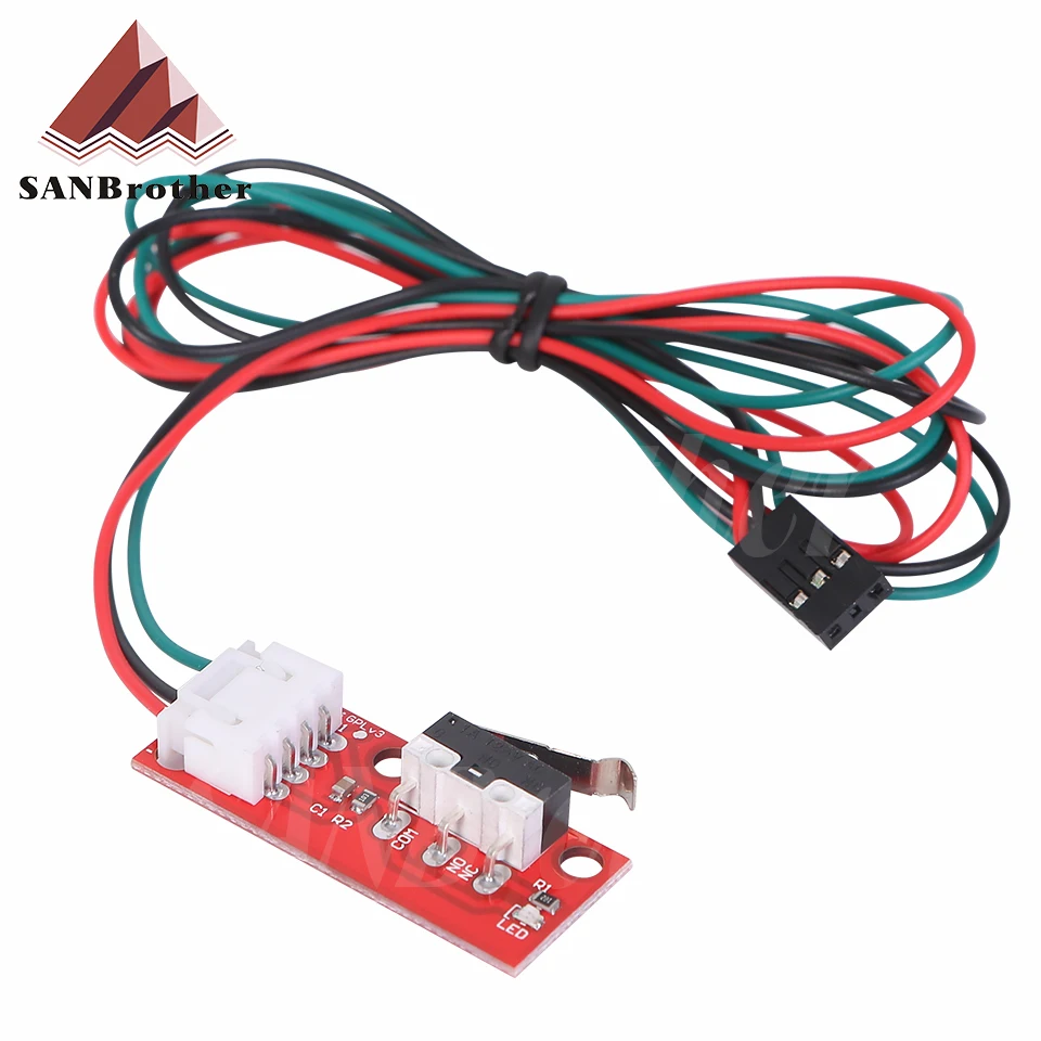 Endstop Mechanische Eindschakelaars met 3 Pin 70 cm Kabel RAMPS 1.4 Besturingskaart Deel Schakelaar 1 set 3D Printer Onderdelen