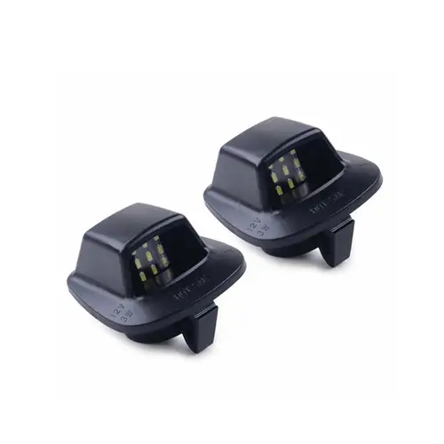 Imagen 2 del producto 2 uds para Dodge Dakota 1997-2010 luz LED blanca de alto brillo trasera de coche lámpara de placa de matrícula