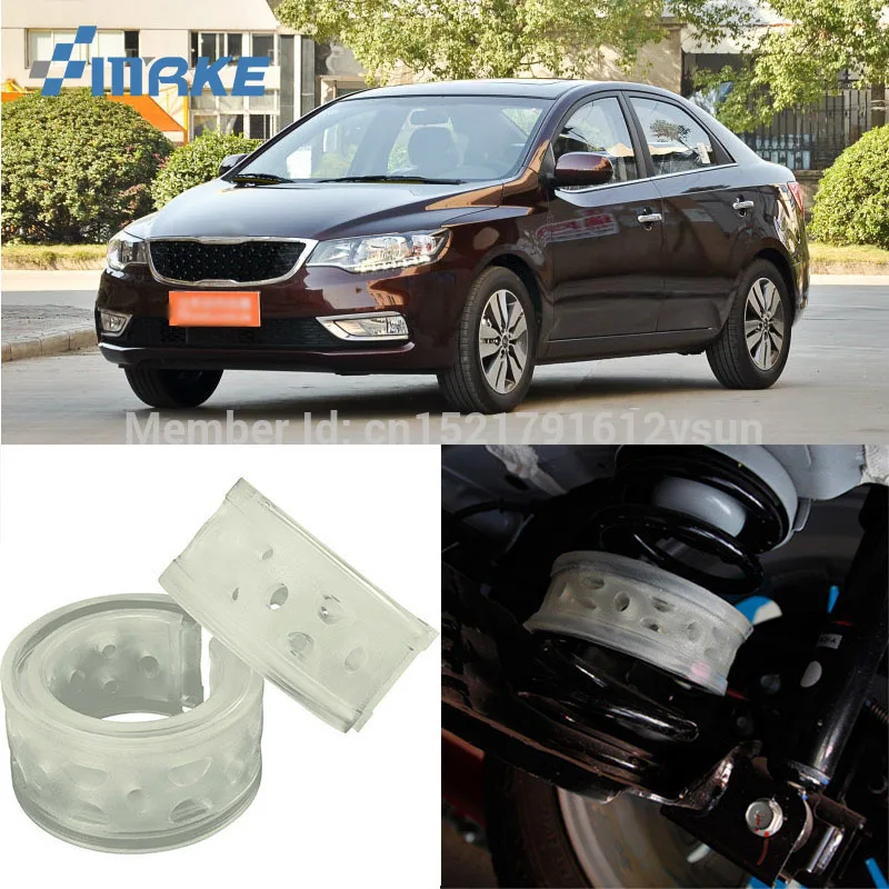 smRKE For Kia Forte Car Auto Shock Absorber Spring Buffer Bumper Power Cushion Damper Front/Rear High Quality SEBS