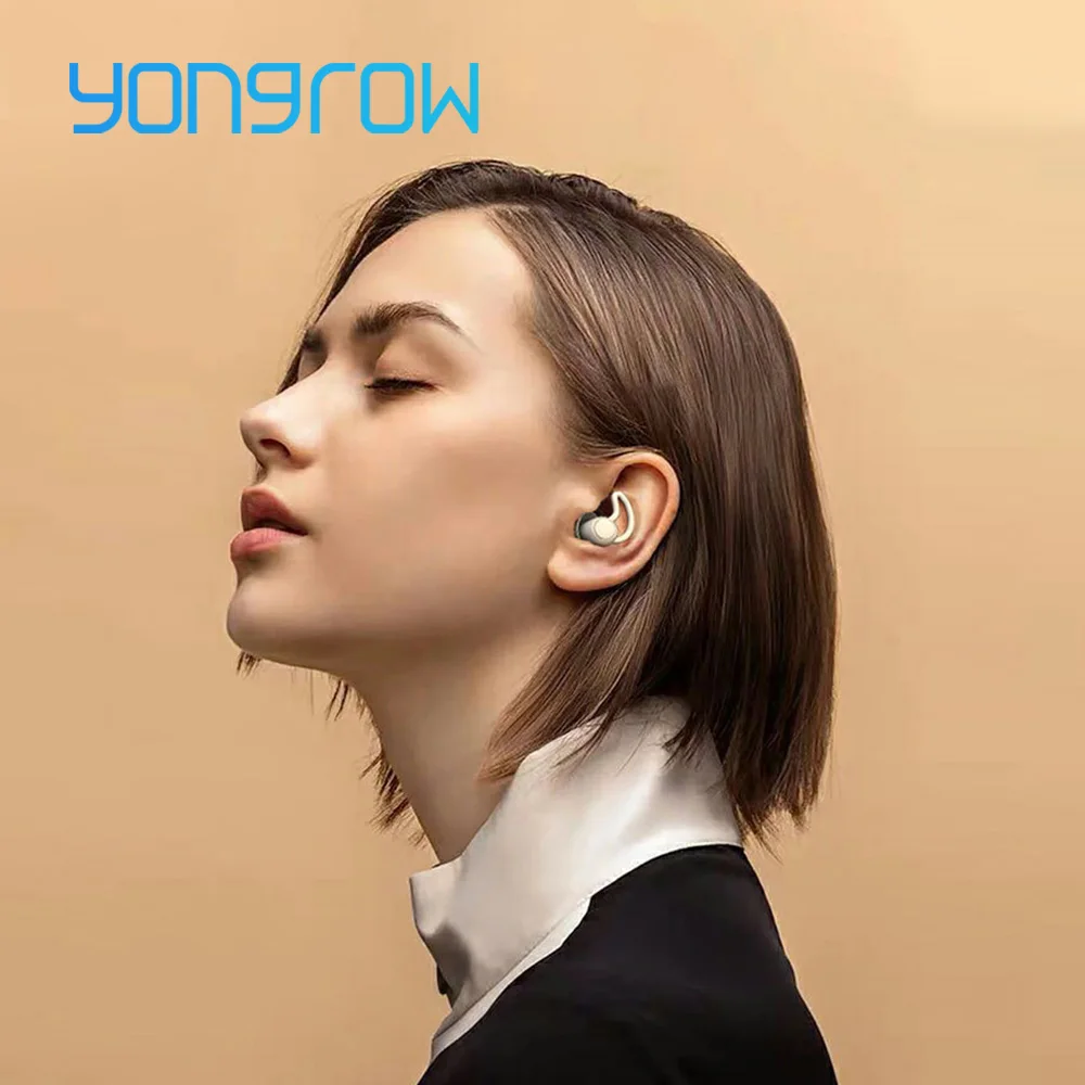 Yongrow Ear Plugs Sleep Silicone Gray Soundproof Tapones Oido Ruido Noise Reduction For  Earplug Soft Foam Sleeping Earplugs