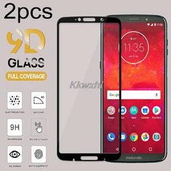 2PCS For Motorola Moto Z3 Play Screen Protector Full Glue Tempered Glass Protective Cover Film ON Z3Play XT1929