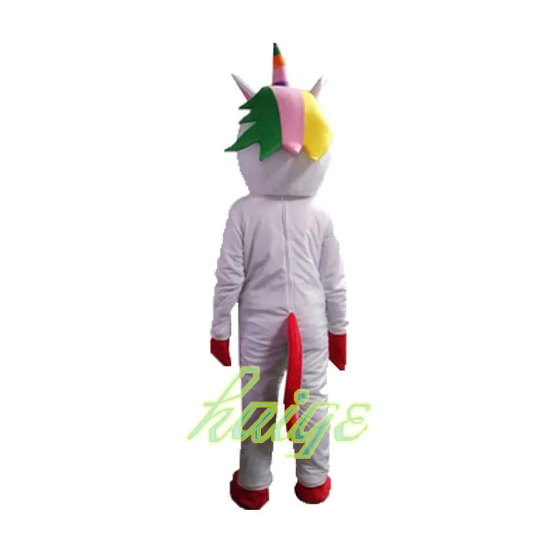 Pink Unicorn Mascot Costume Walking Cartoon Cosplay Mascot Costume Performance Costume Stage Promotional Costume