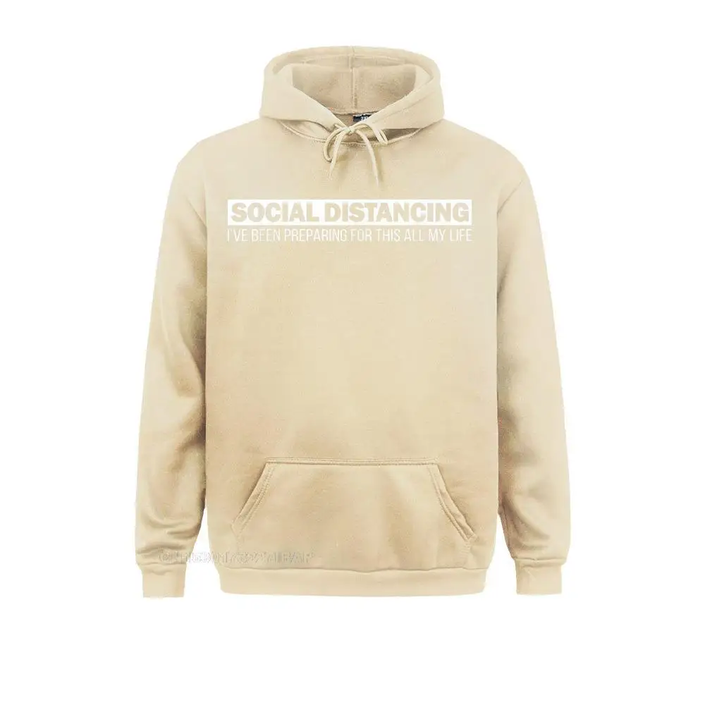 Social Distancing T Shirt Introvert Antisocial Quote Cute Hoodie For Men Camisa Hoodies Retro Camisas Hooded Pullover Print