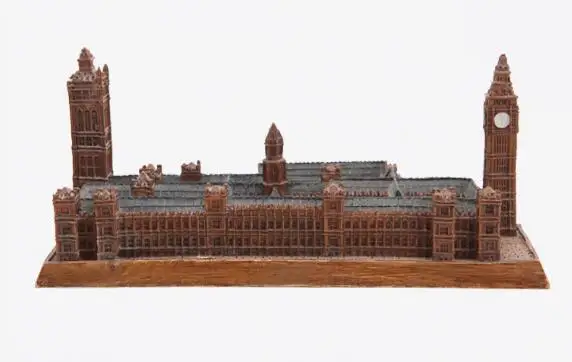 British Parliament House Creative Resin Crafts World Famous Landmark Model Tourism Souvenir Gifts Collection Home Decor