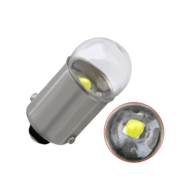 2PCS BA9S T4W LED Car light Bulb T2W T3W H5W Car LED License Plate Light Reverse Lights 3030 1 SMD DC12V 12913 12910 12929