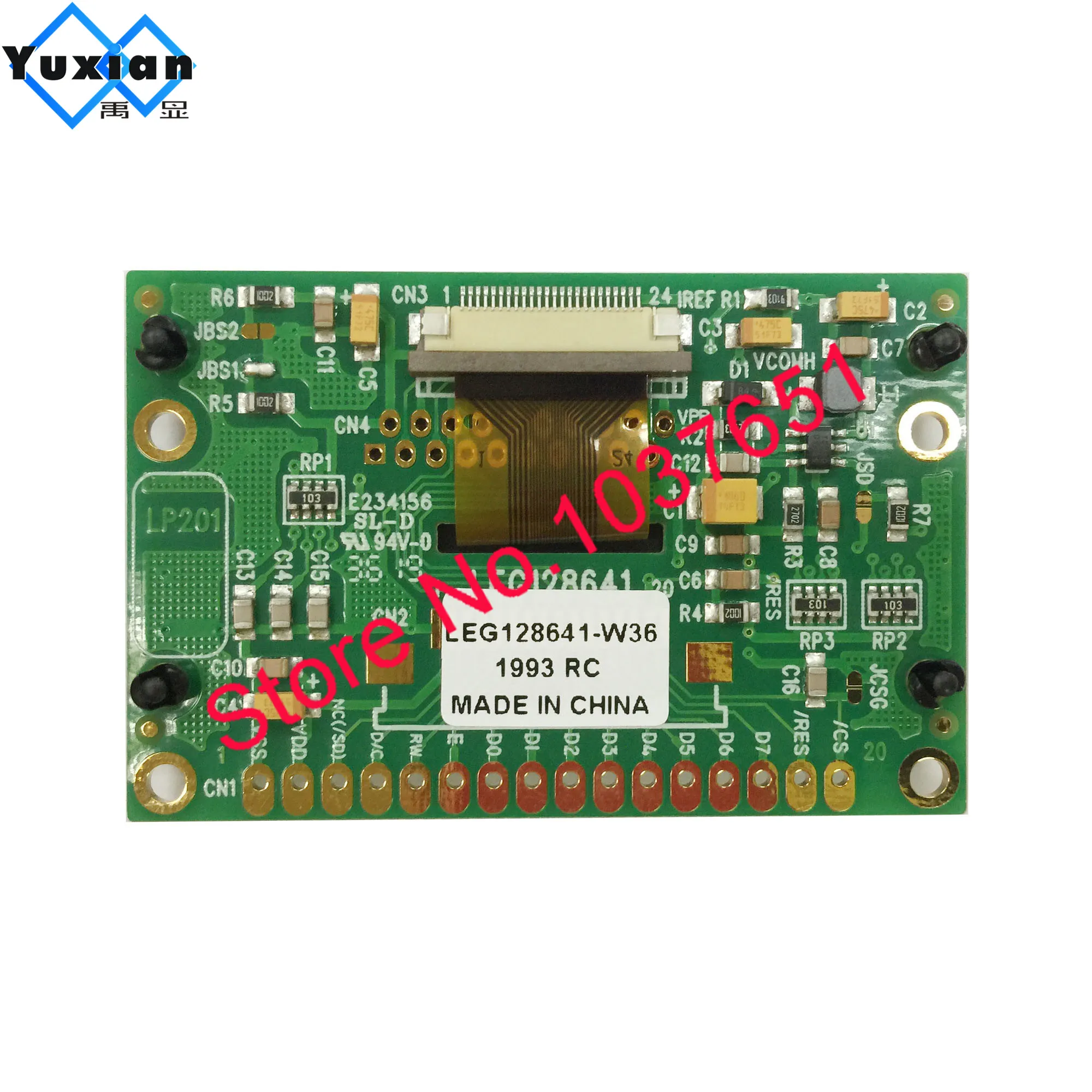 OLED tamanho pequeno Mini SPI Serial IIC I2C, 128x64, 3.3V, 8Bit, I2C, IIC, 1,54"