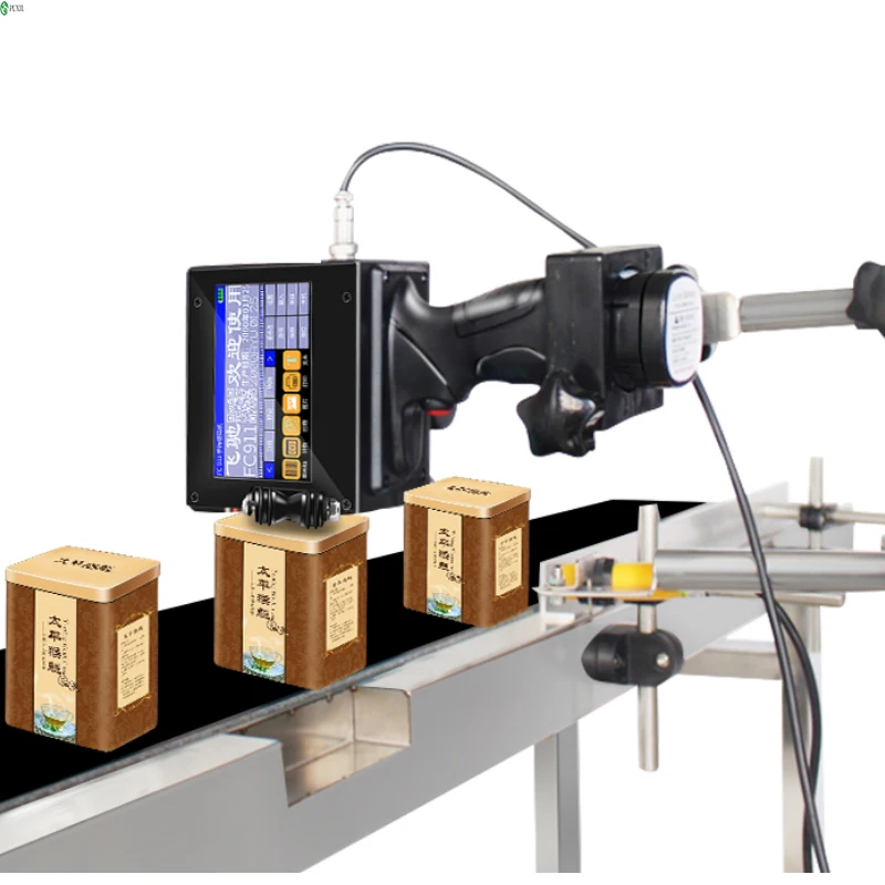 Hand-held inkjet printer, automatic assembly line typewriter, ink cartridge price change production date