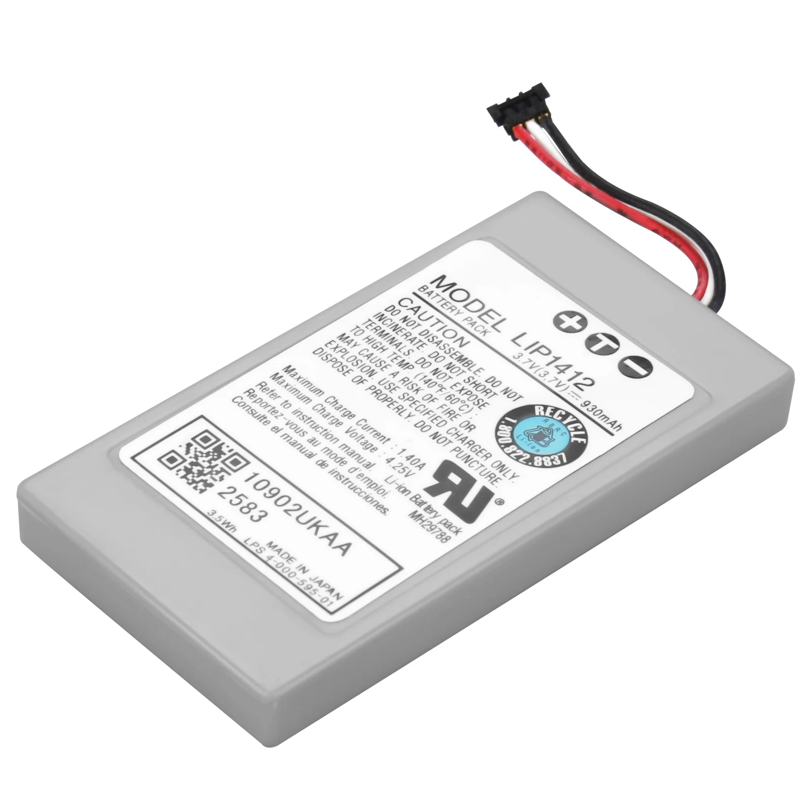 2 pçs 930mah bateria lip1412 para sony psp go PSP-N1000 n1001 n1002 n1003 n1004 acumulador de substituição