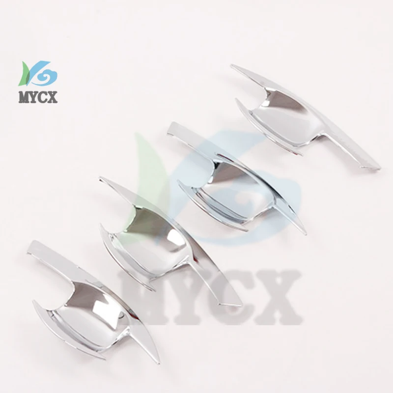 

For Mitsubishi xpander 2019 2020 2021 Chromed ABS Car External Outer Door Handle Catch Cover Door Bowl Protection Trim Sticker
