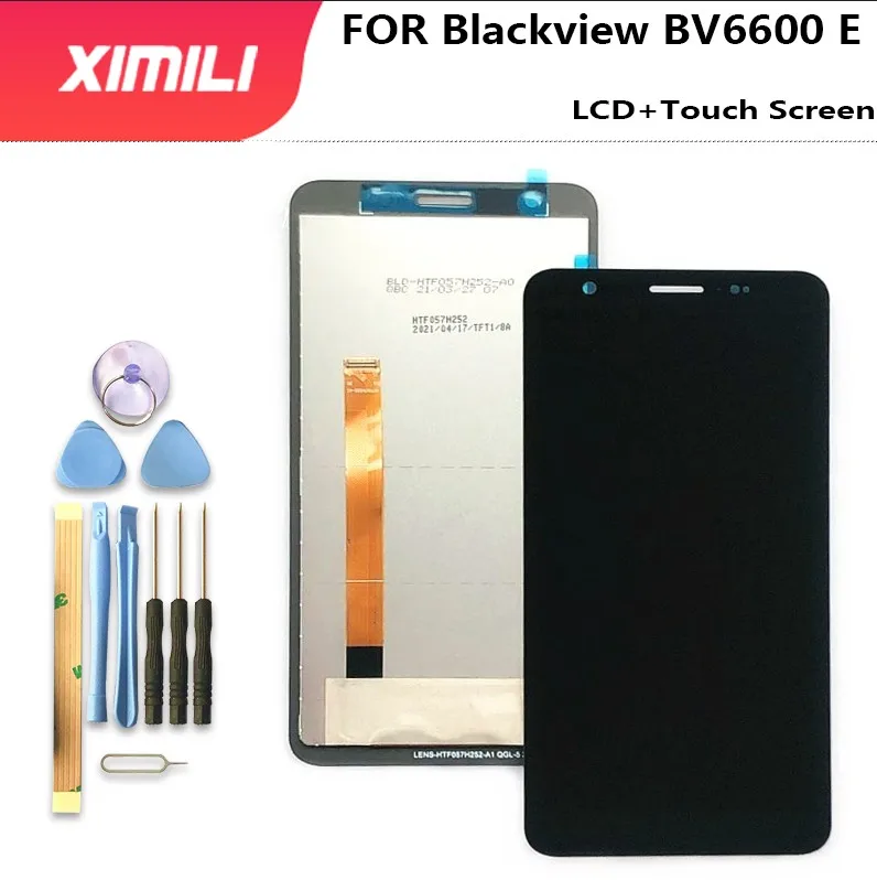 

5.7" Blackview BV6600E LCD Display+Touch Screen Digitizer Assembly 100%Original LCD+Touch Digitizer for bv6600 E PRO Replacement