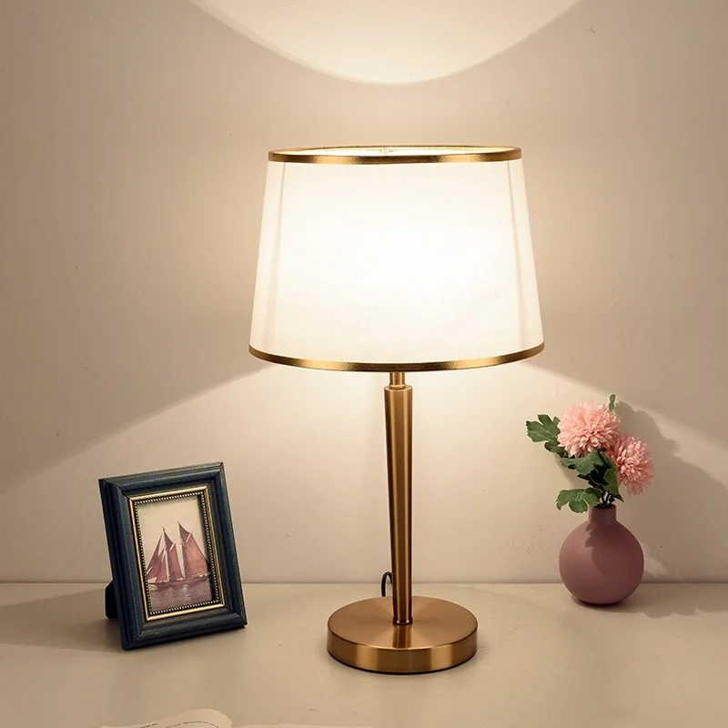 

Contemporary sitting room desk lamp creative American head of a bed bedroom contracted designer between example soft outfit