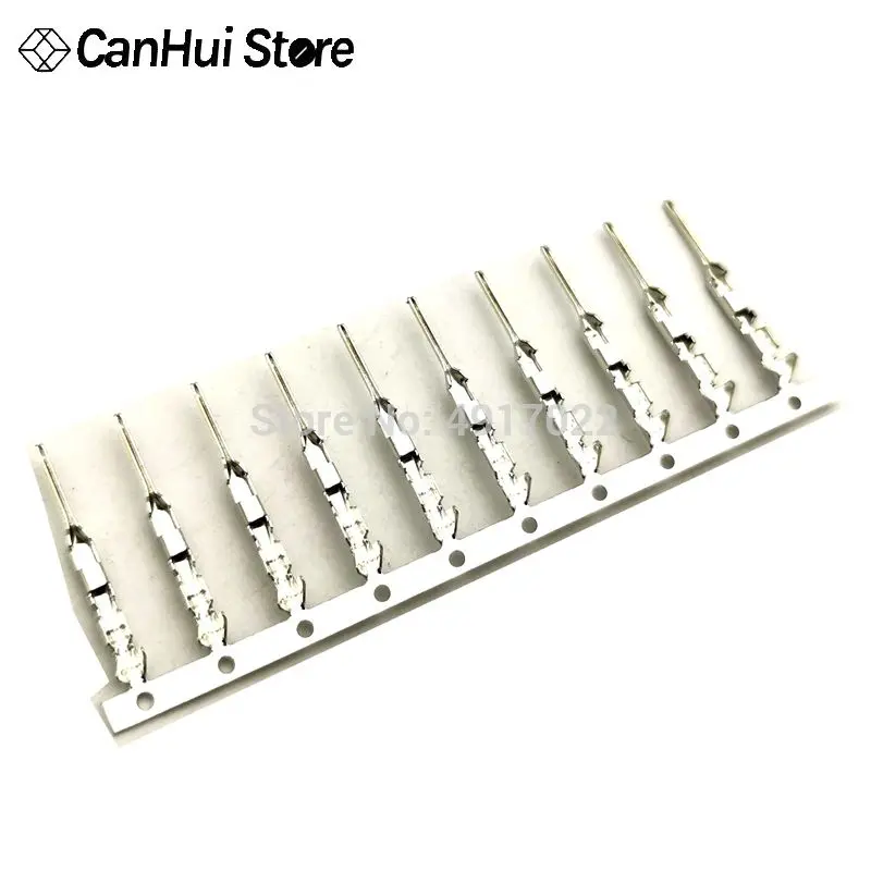 2,54mm Dupont trzciny Dupont skoczek 2,54 Dupont language Stecker piny zaciskowe zaciskane Femal Männlichen złoty pin und Zinn besc — zdjęcie 5