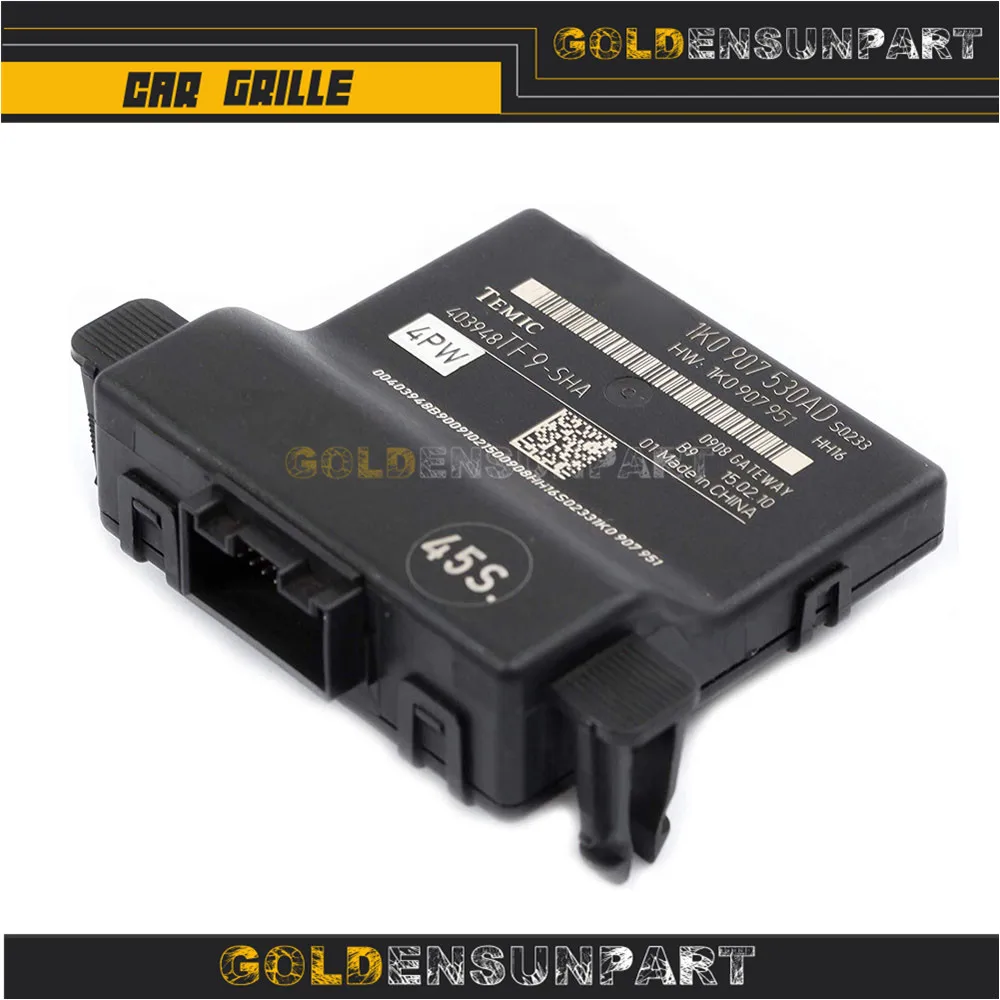 1K0 907 530 AD Can Bus Gateway Control Unit For VW Rabbit Jetta Golf MK5 MK6 RNS510 RCD510 1K0907530AD 7N0 907 530 AM