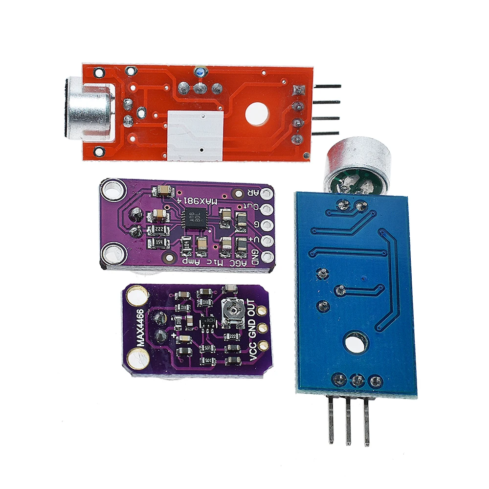Selling Sound sensor module sound control sensor MAX4466 MAX9814switch detection whistle switch microphone amplifier For Arduino image 5
